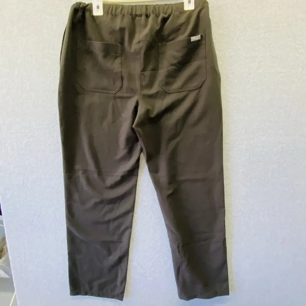 FIGS Black Pants Men’s Medium Solid Black Pisco Scrub Work Nurse Medical Doctor